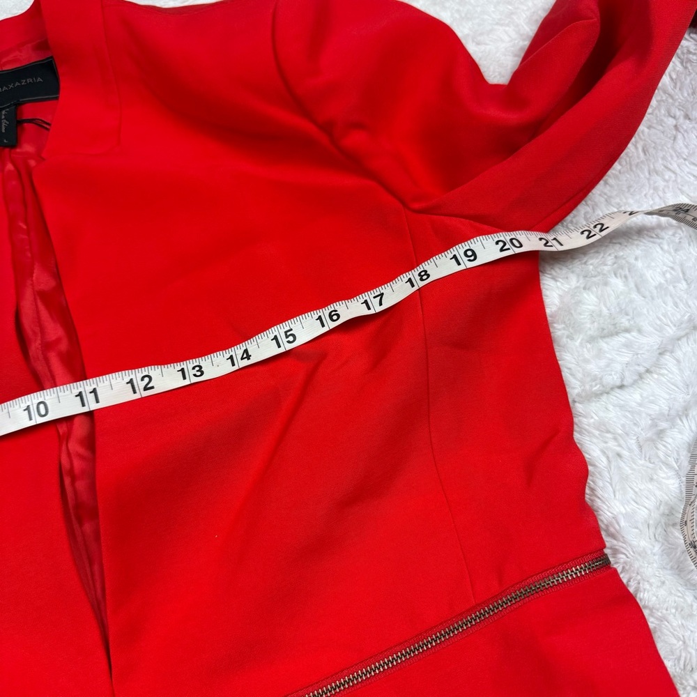BCBGMaxAzria Bold Red Blazer - Picture 4 of 7